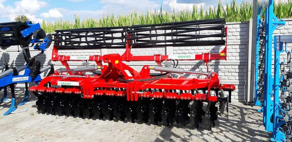 Brona Talerzowa Hydraulicznie Składna GRANO-SYSTEM AGRONA 4m 4.5m 5m