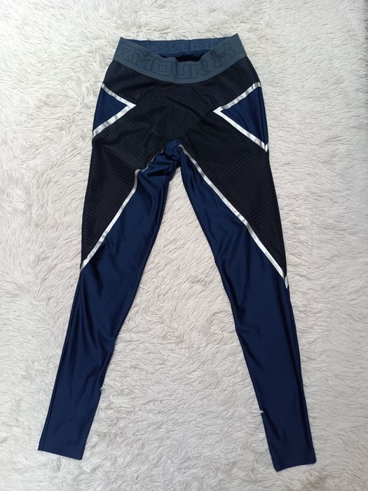Legginsy termoaktywne męskie under armour project rock rozmiar m