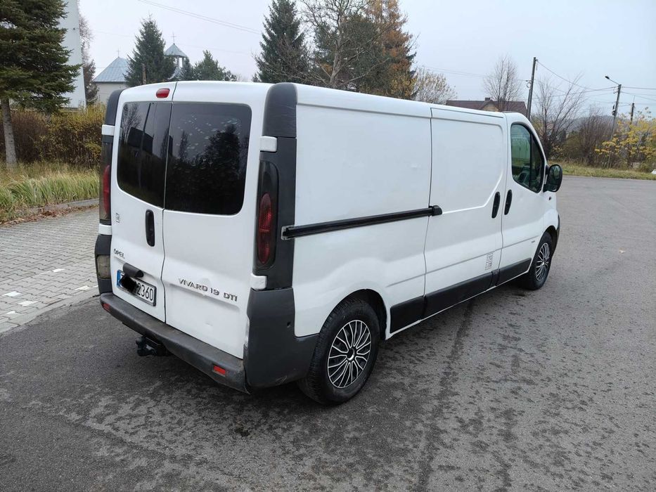 OPEL VIVARO 2004r LONG 1.9DCI 6 Biegów PAKA 2.9M Ładowność 1200kg