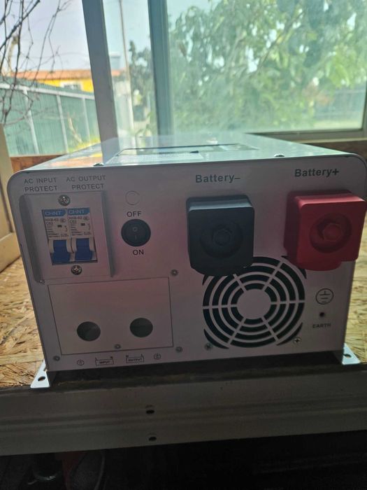 INVERSOR 48v 230 v 5000w novo garantia 680 euros