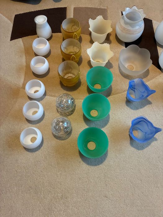 Klosze do lamp kinkietów zyrandoli