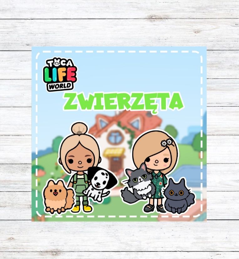 Gra na rzepy Toca boca life zwierzęta