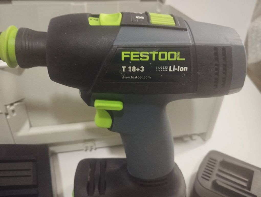 Акумуляторний дриль-шурупокрут FESTOOL T 18+3