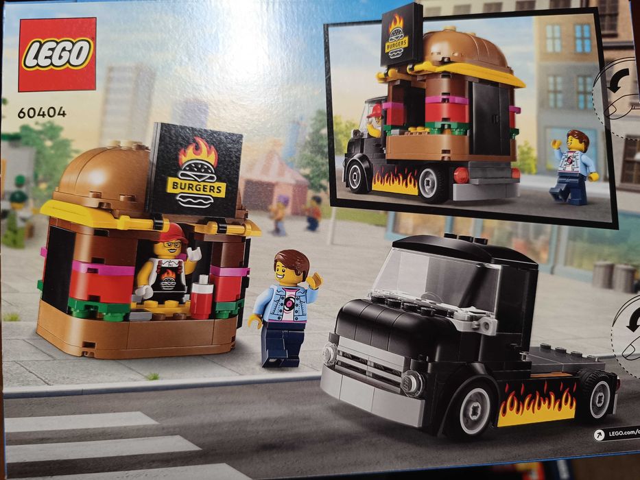 Lego city Camião de Hambúrgueres 60404