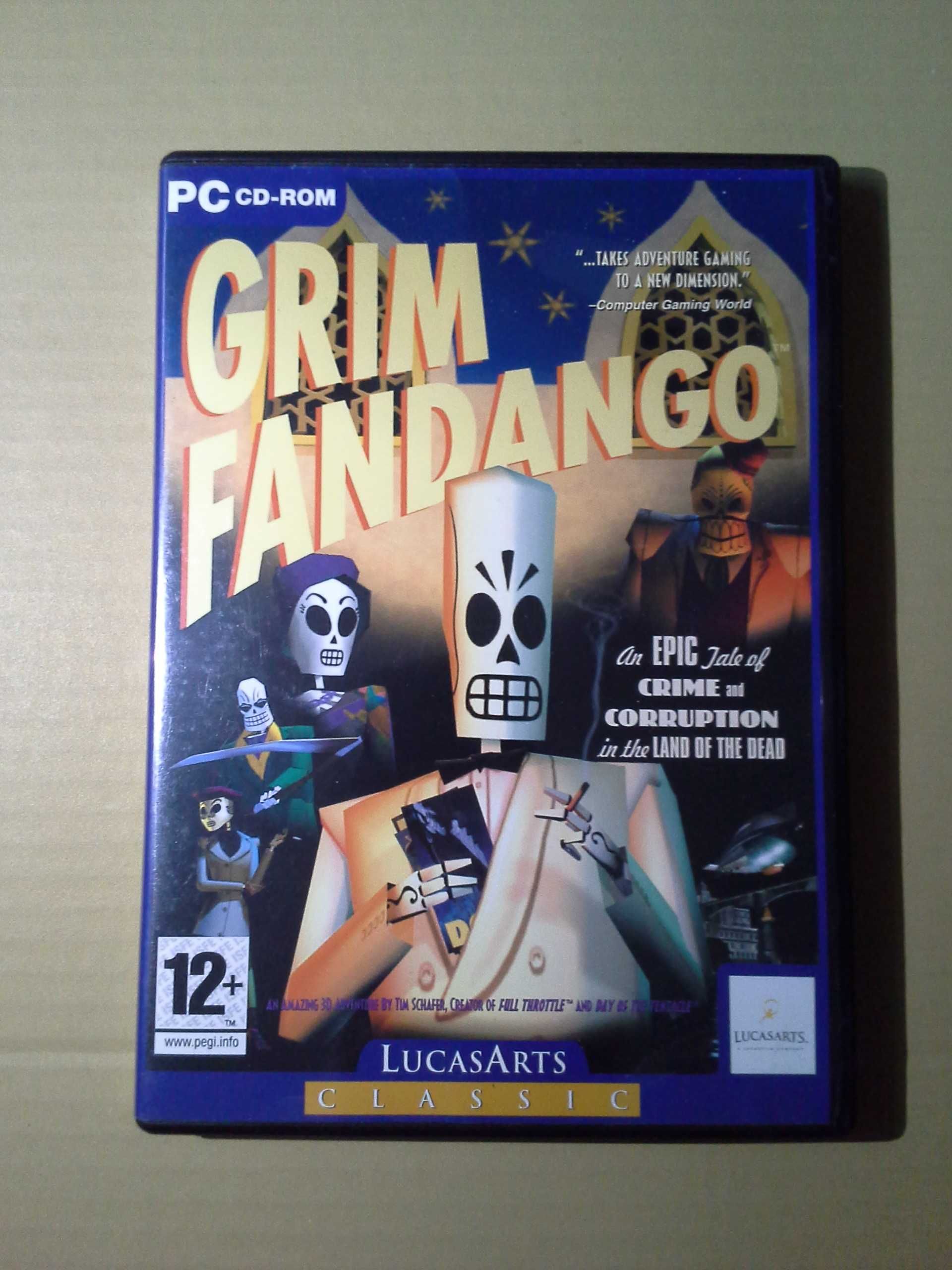 Grim Fandango Gra PC