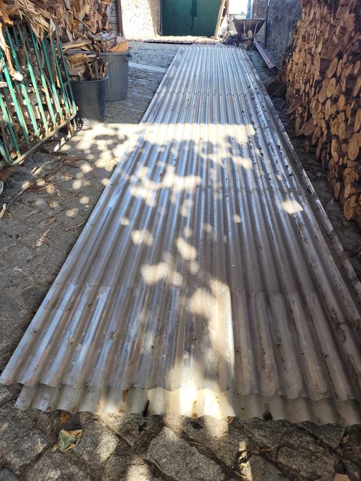 Chapas de cobertura em aluminio