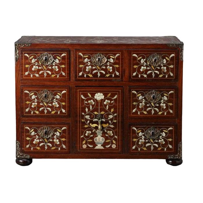 Contador em pau santo