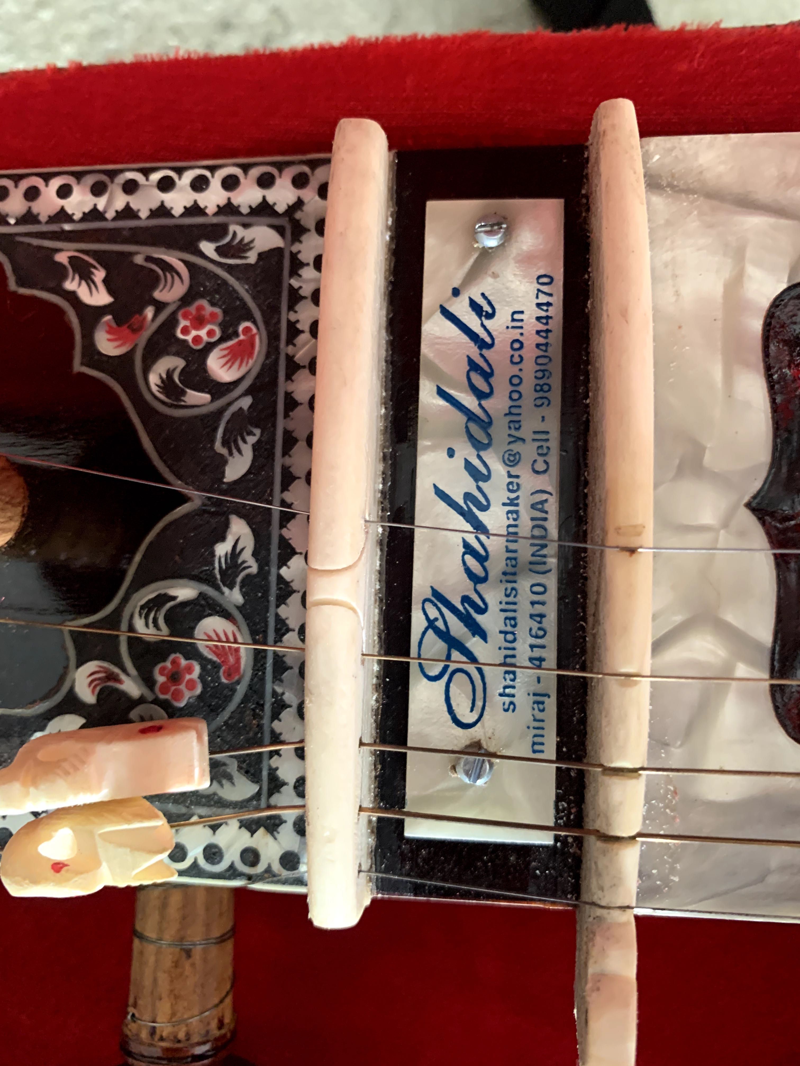 Sitar - Luthier Shahidali