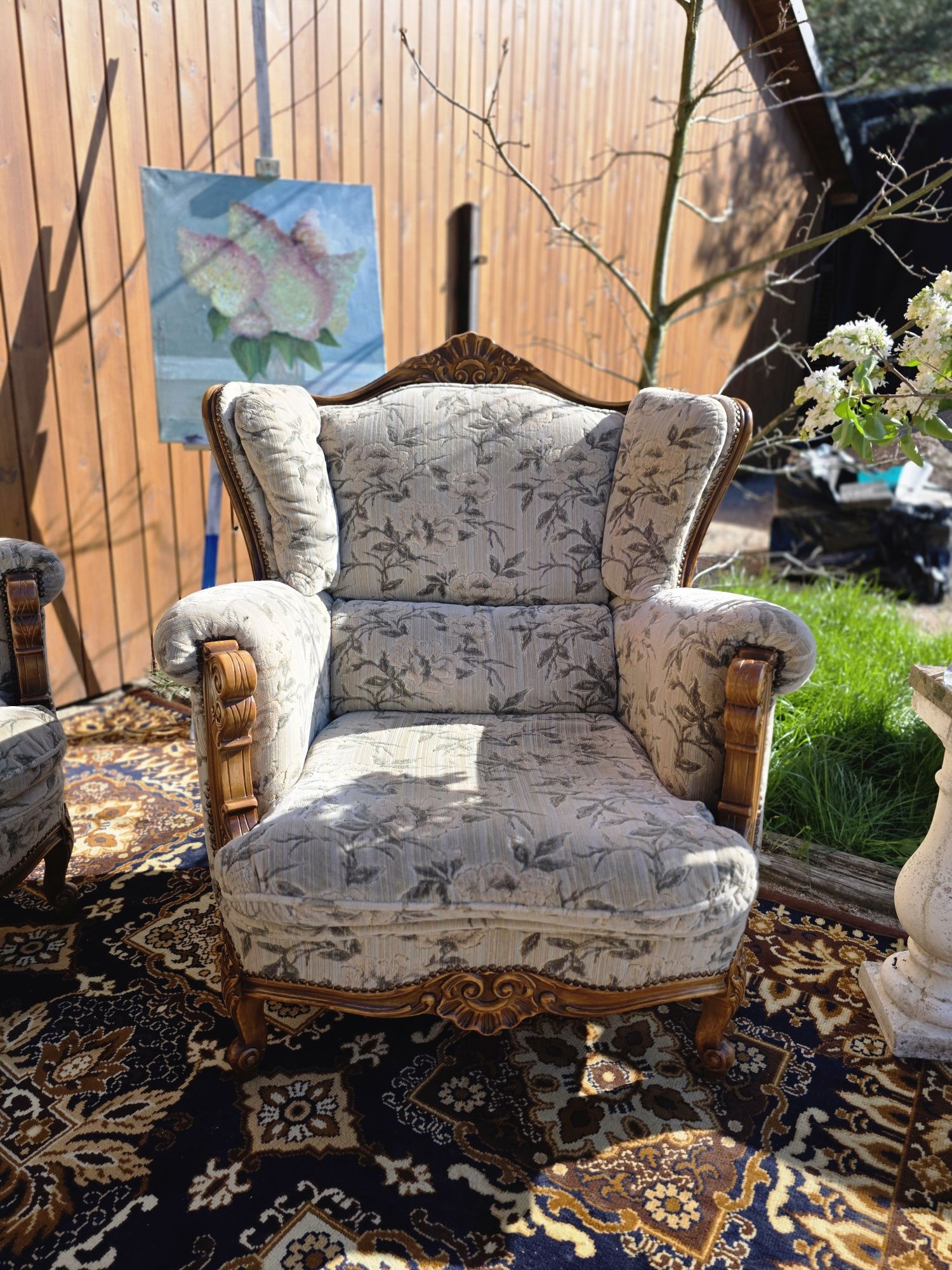 Wypoczynek Ludwik sofa + 2 fotele #1761  Stylowy Węgrów