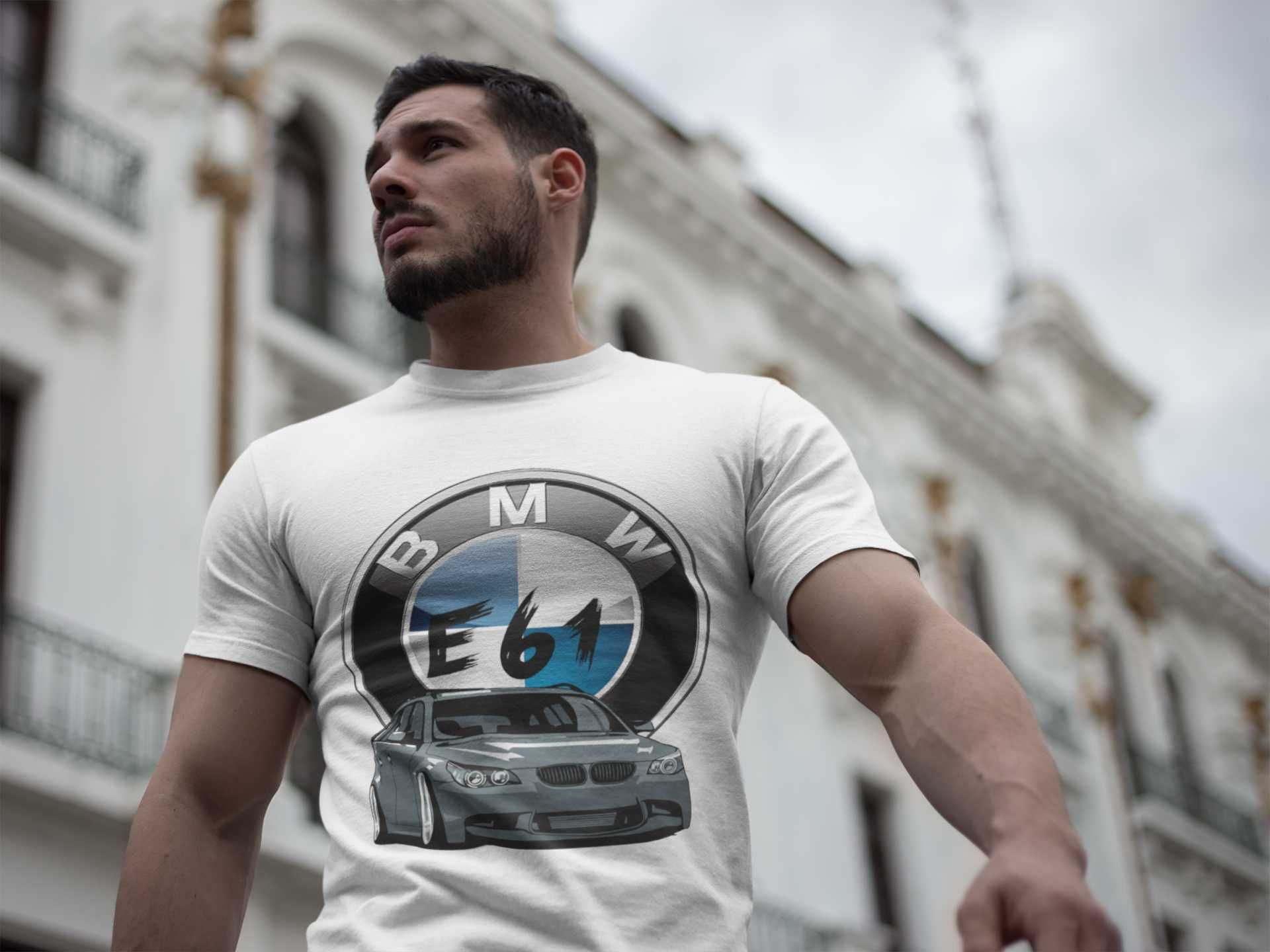 T-shirt BMW E61, 100% Algodão