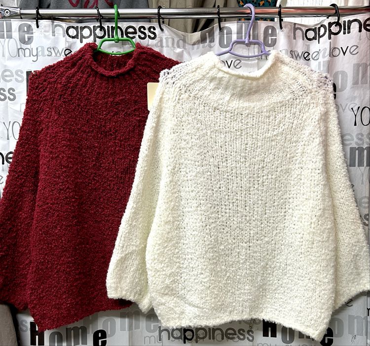 Объёмный стильный свитер Оверсайз, Италия 44-54