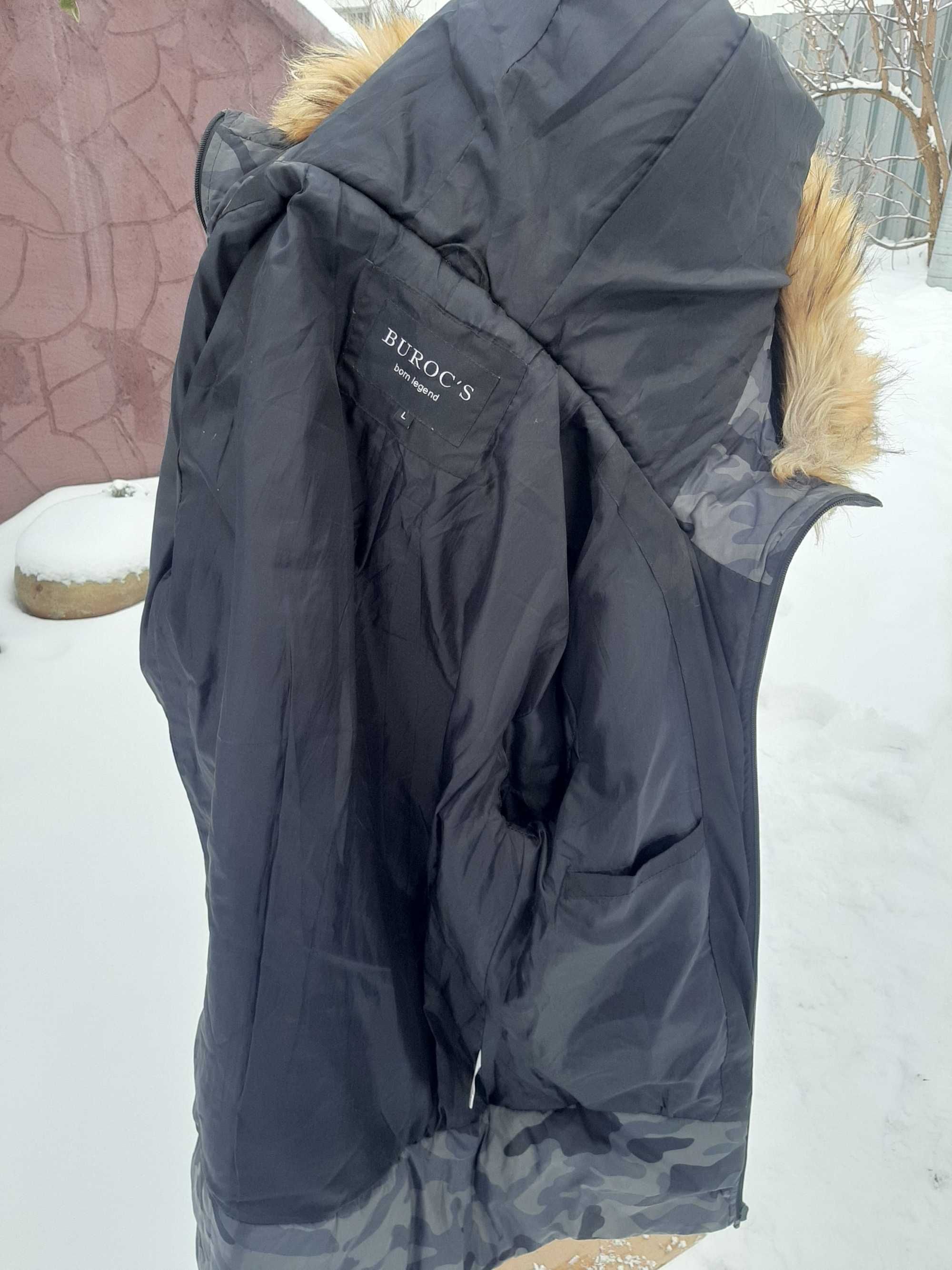 куртка Аляска черная