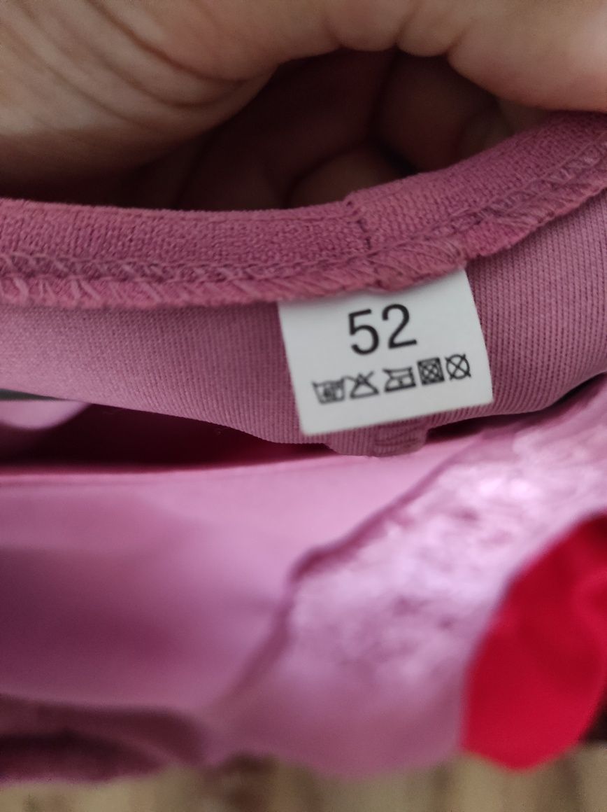 Elegancka sukienka z koronką, rozmiar 52