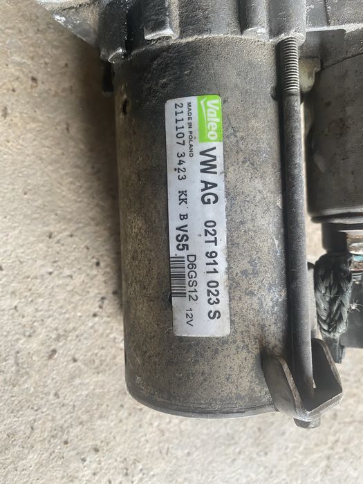 Стартер Skoda Fabia 2 1.2 бензин