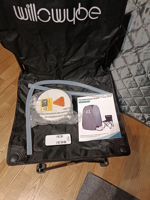 Przenośna sauna parowa Willowybe AP-01 osobiste domowe spa z Bluetooth