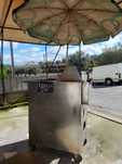 Carro de Castanhas em Inox