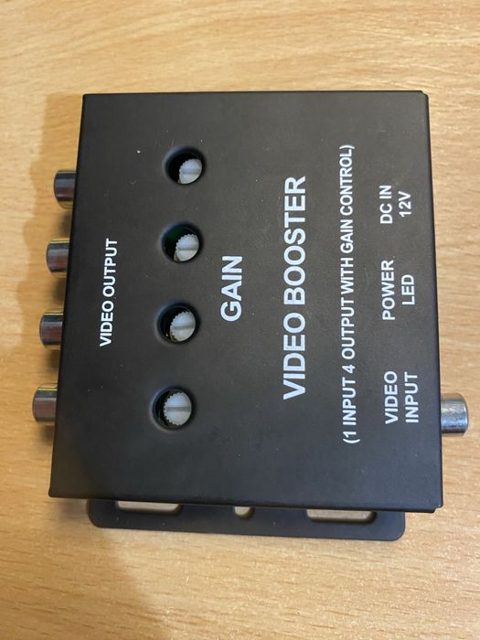 JIEPIE Video Splitter 1 to 4 – підсилювач відеосигналу RCA