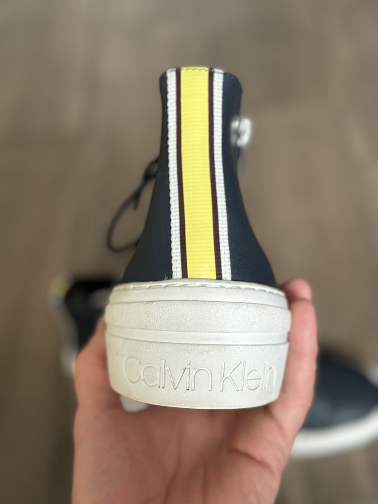 Кеди Calvin Klein Sneakersy Okey F0996 Granatowy