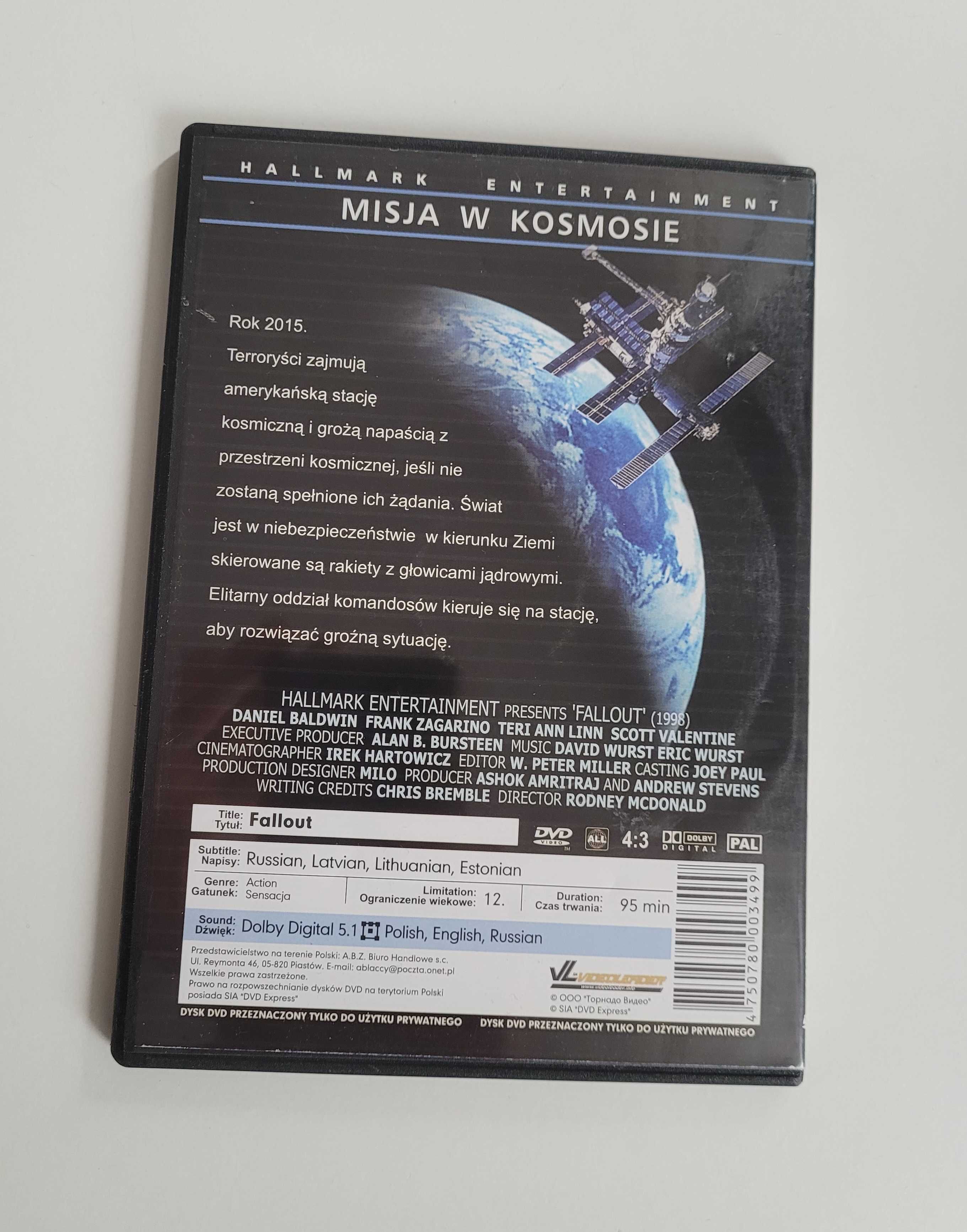 Film DVD Misja W Kosmosie
