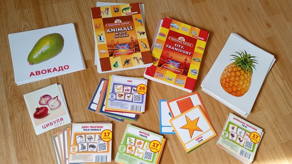 Набір розвиваючих тематичних карток. Вундеркінд з пелюшок. Домана