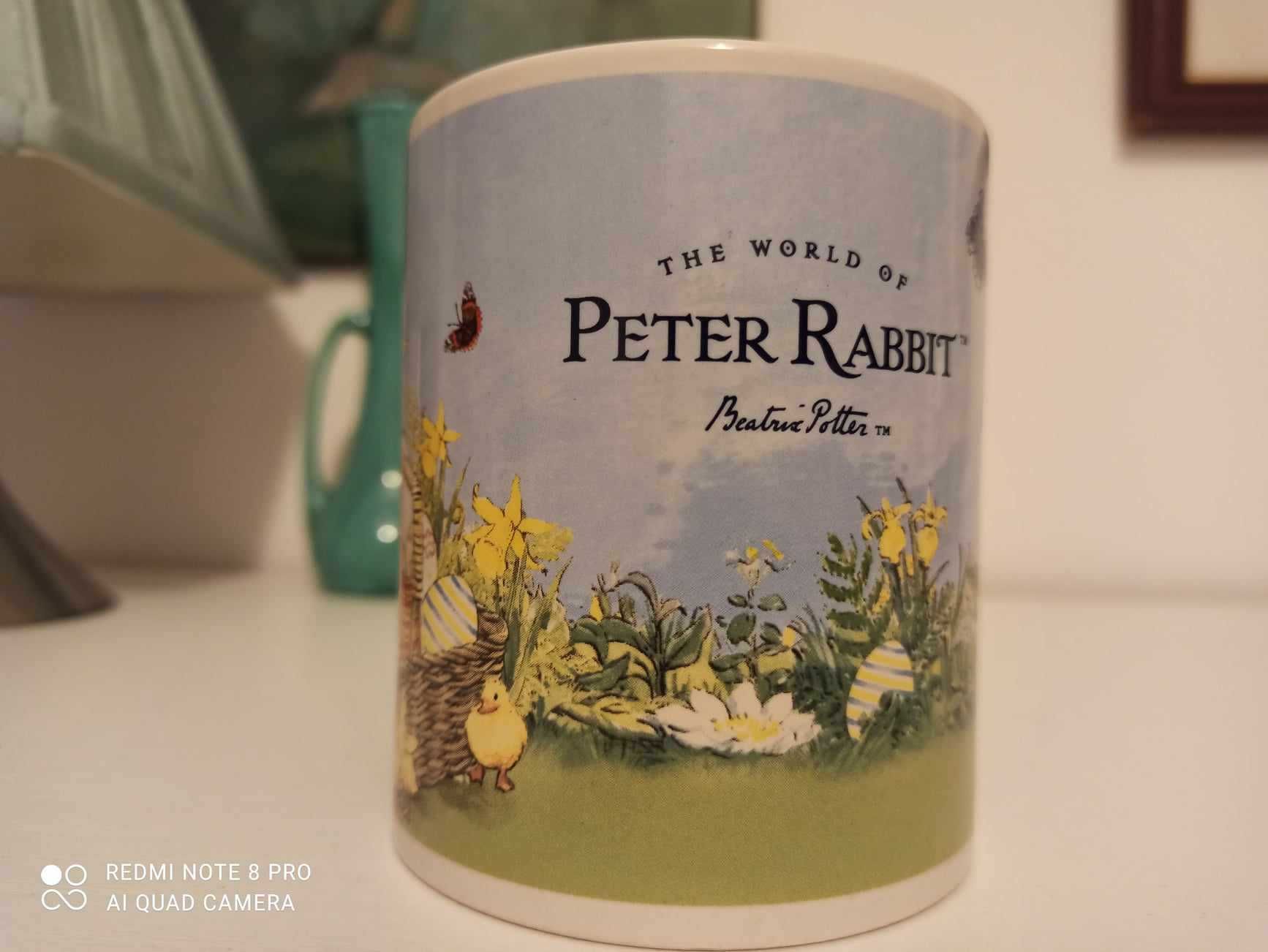 Piękny kubek Peter Rabbit Beatrix Potter kolekcjonerski Piotruś królik