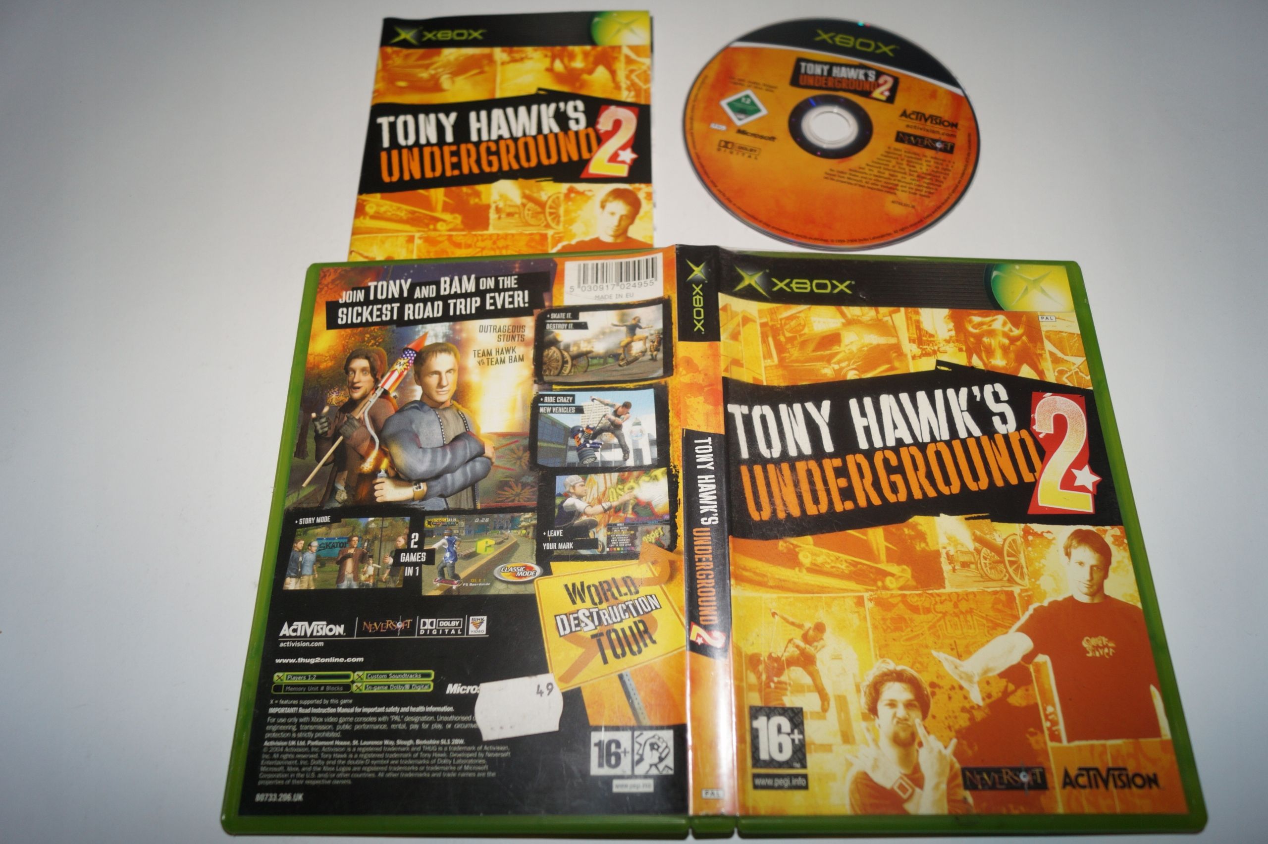 Gra Tony Hawk's Underground 2 Xbox Microsoft Xbox