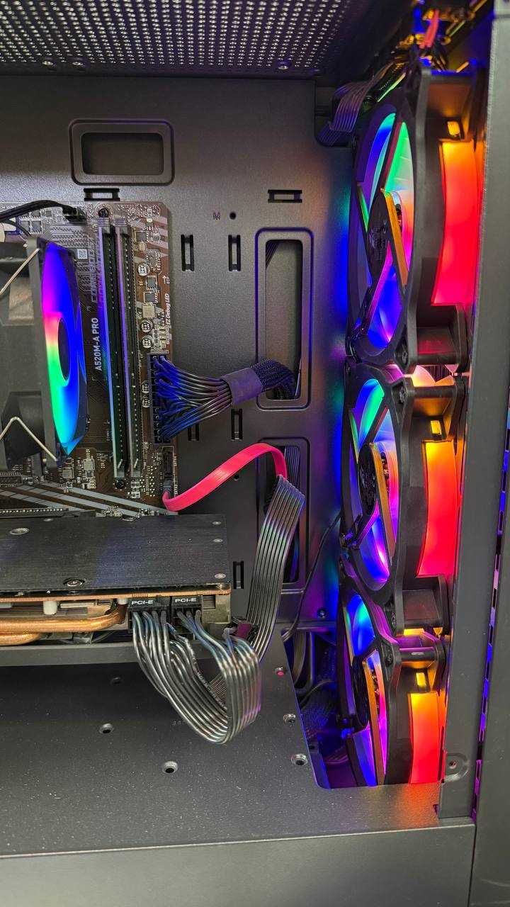Ігровий ПК Ryzen 5 3500X/RX 5700XT 8Gb/16ddr4/512SSD Игровой компьютер