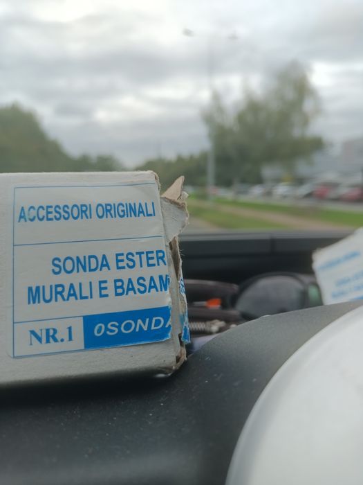 Sonda pogodowa czujnik zewnętrzny do kotła gazowego Fondital