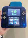 Nintendo 2DS Crystal Blue homebrew