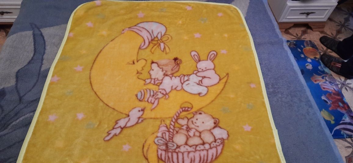 Одеяльце одеяло покрывало детское теплое