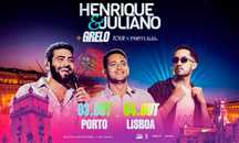 Bilhete Henrique e Juliano - Porto