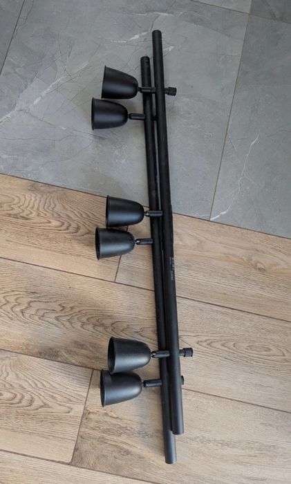 Ikea Skurup zestaw 2 lamp sufitowych + 5 zarowek Tradfri GU10 LED