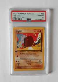PSA 10 Pokemon Diglett 2000 Team Rocket 52/82 1st edition Gem Mint