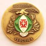 Medalha de Bronze e Esmalte Desporto S C Lusitânia Açores Terceira