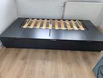 Łóżko Ikea Nordli z szufladami