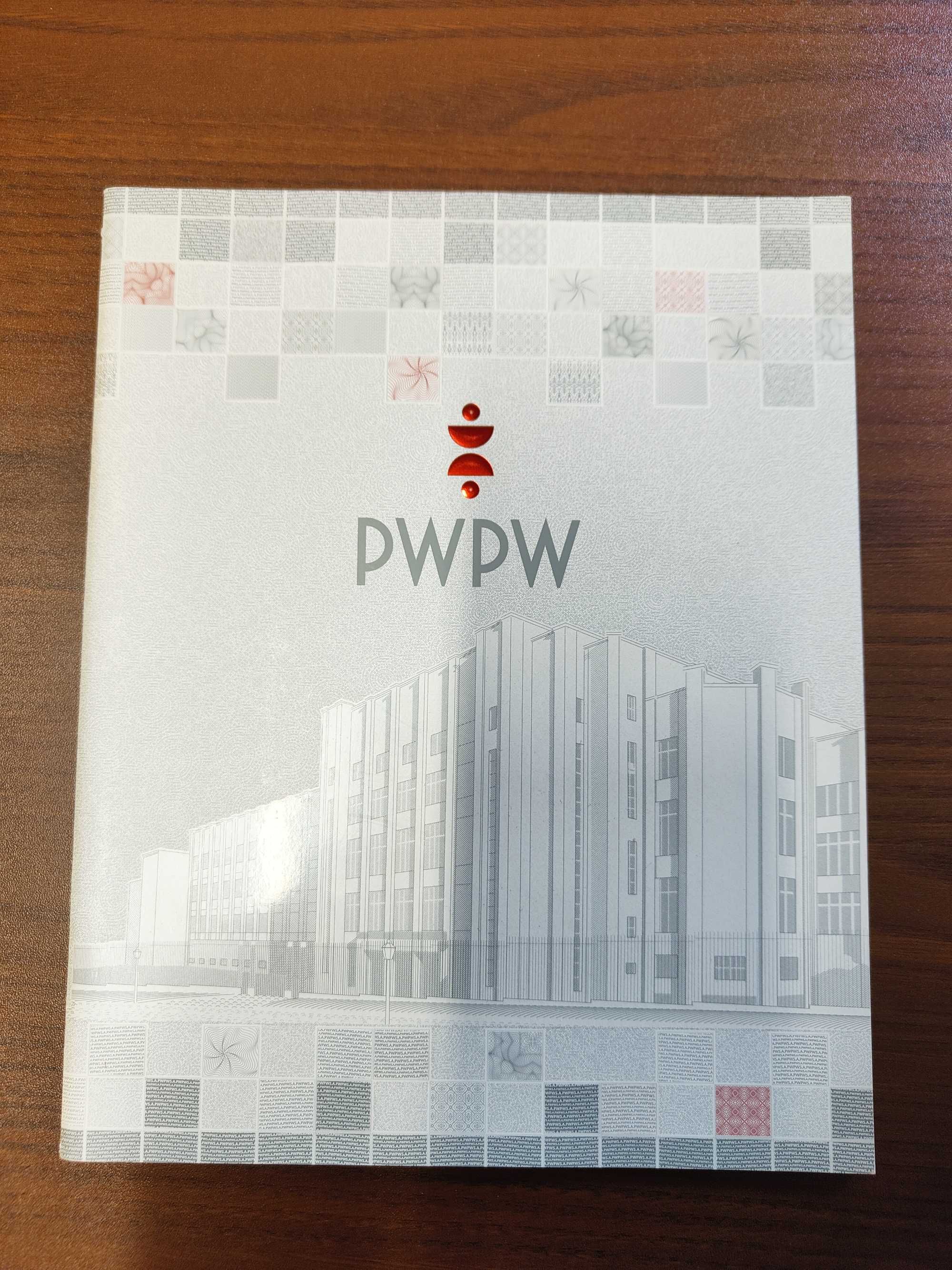 Folder reklamowy PWPW + banknoty