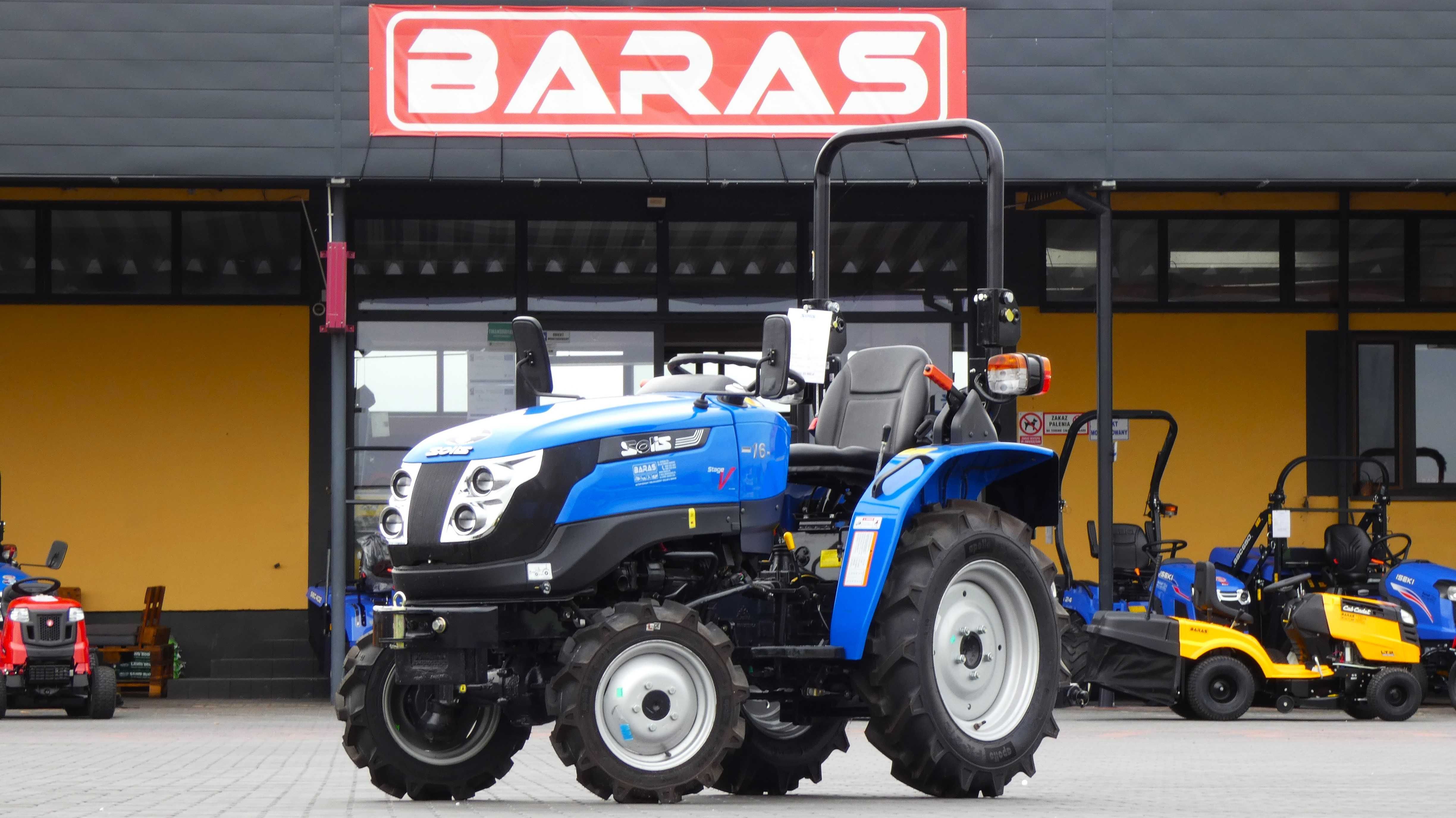 Traktor SOLIS 16 4WD - Baras