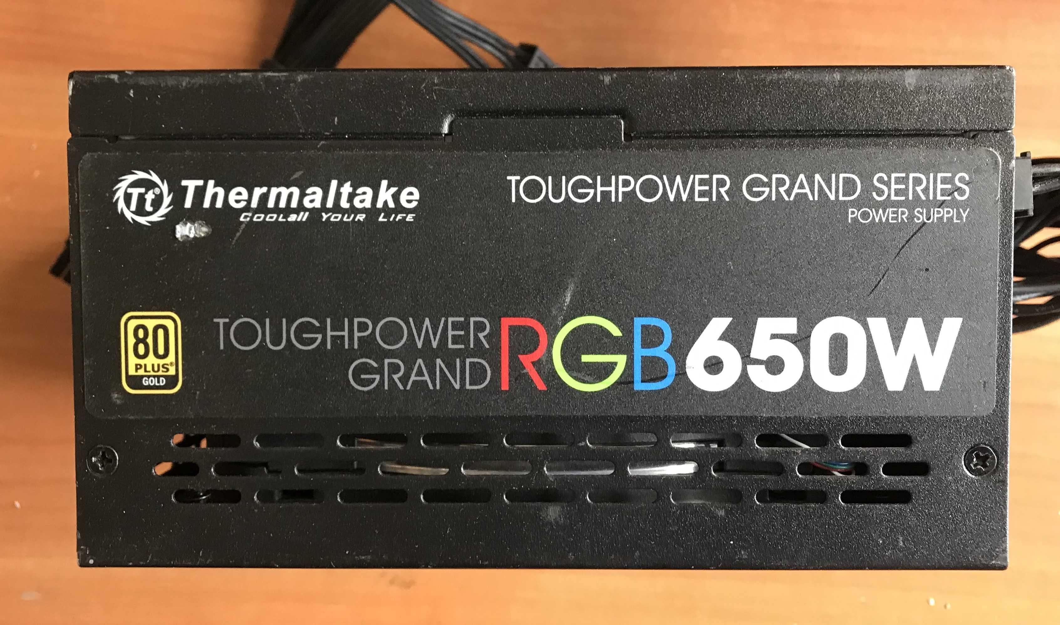 Thermaltake Toughpower Grand RGB 650W, TPG-650AH3FSGR, 80 plus GOLD.