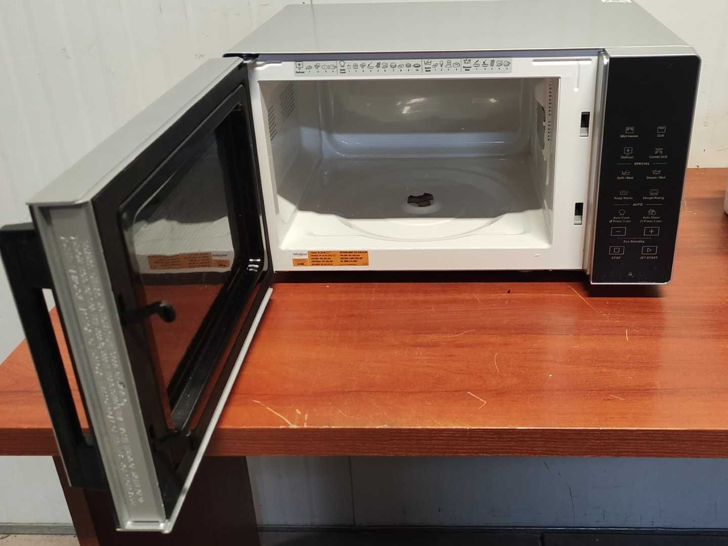 Kuchenka mikrofalowa Whirlpool MWP254SB 700W Grill 20L OUTLET 2DG5