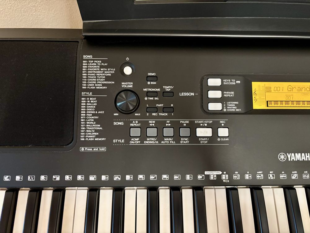 Yamaha PSR-E363, Wrocław, keyboard, pianino