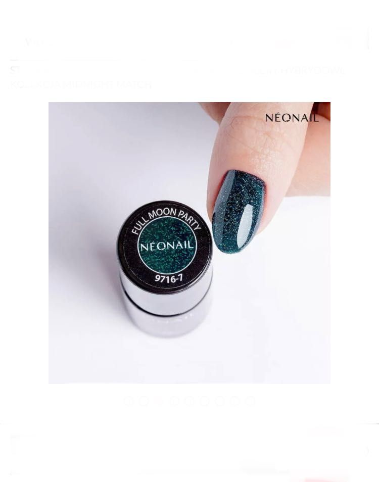Nowy lakier hybrydowy NeoNail Full Moon Party 9716-7