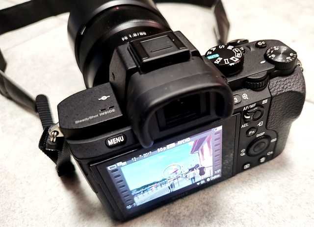 Aparat Sony Alpha A7 II , obiektyw SONY FE 1.8/85