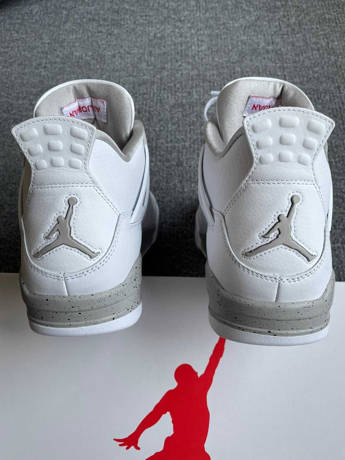 Jordan 4 Retro Białe Oreo Buty codzienne nowe z metką R.38