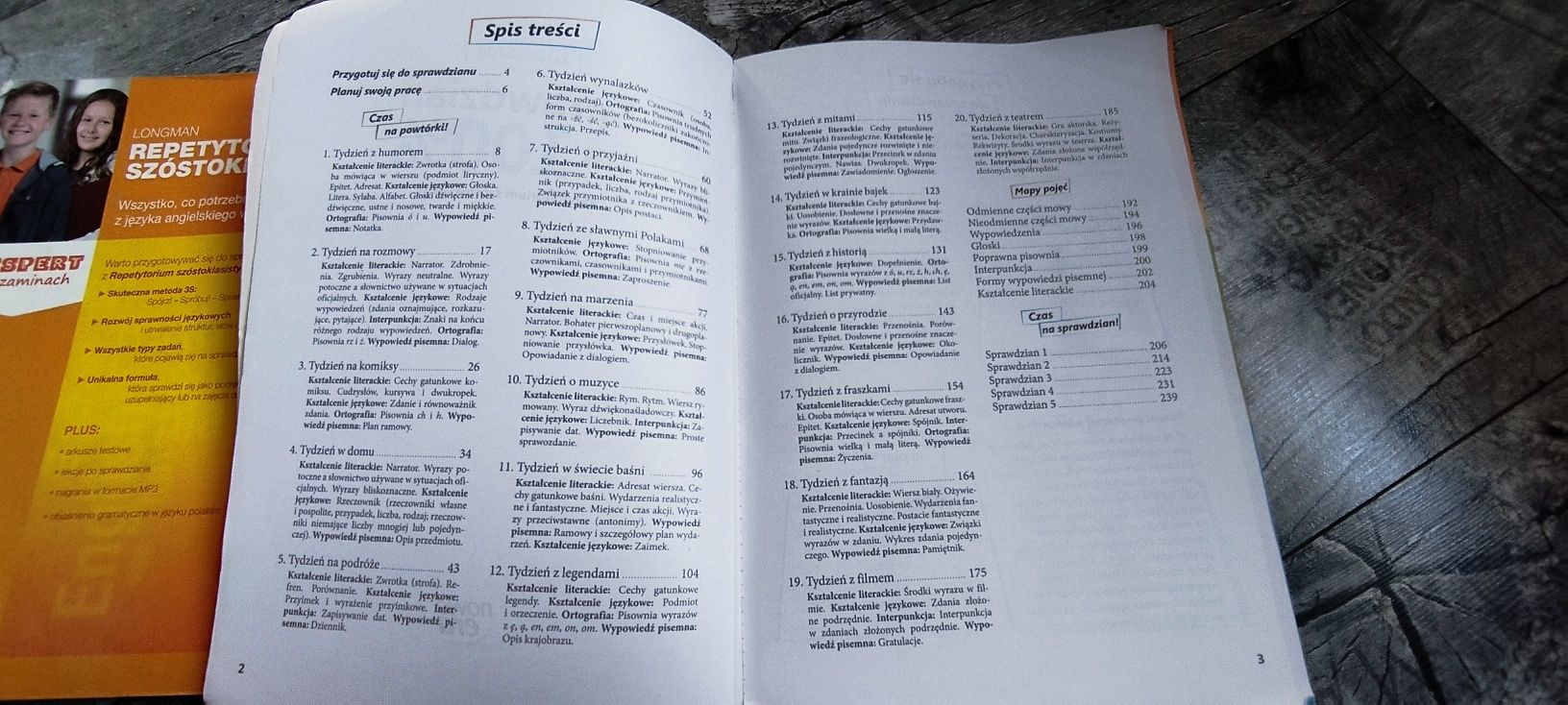 Egzamin ósmoklasisty pomoce repetytorium sprawdziany