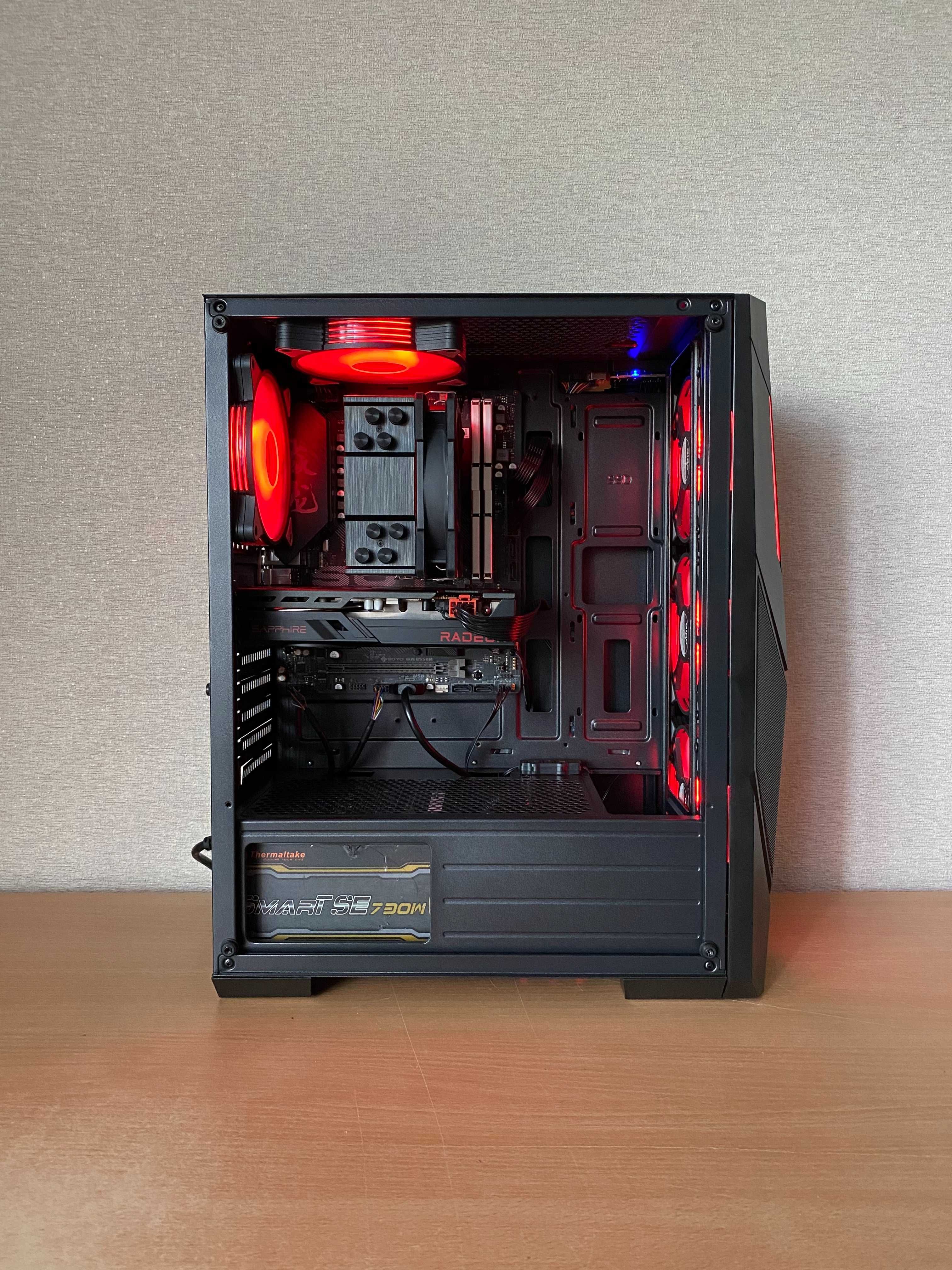 Компьютер R5 3600 | 16GB DDR4 | RX 6600 8GB GDDR6 | NVMe 512GB | 730W