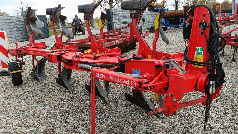 Pług pottinger servo 35 zab hydrauliczne vario