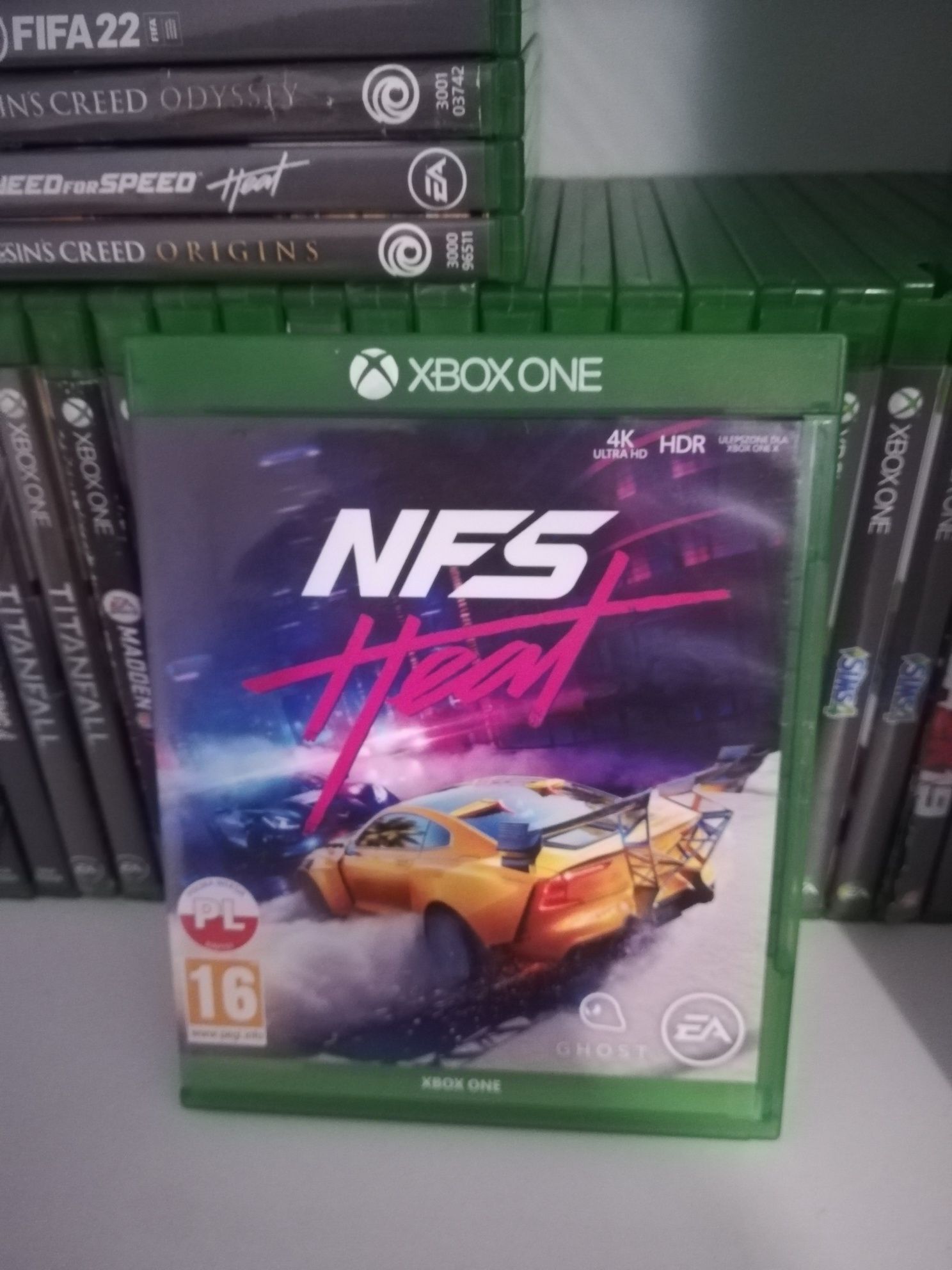 Need for speed Heat PL NFS xbox one