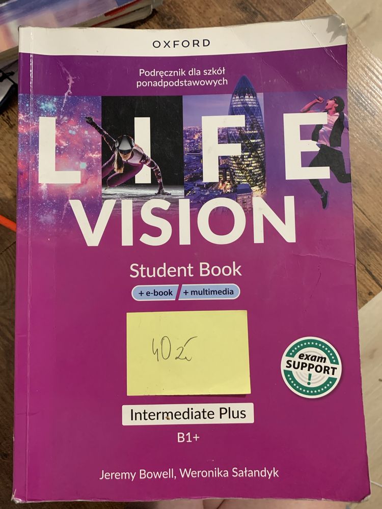 New life vision b1+ intermediate plus