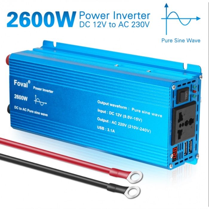 Инвертор/преобразователь 500W,600W,1000W, 2000W, 4000W 12-220 UKC
