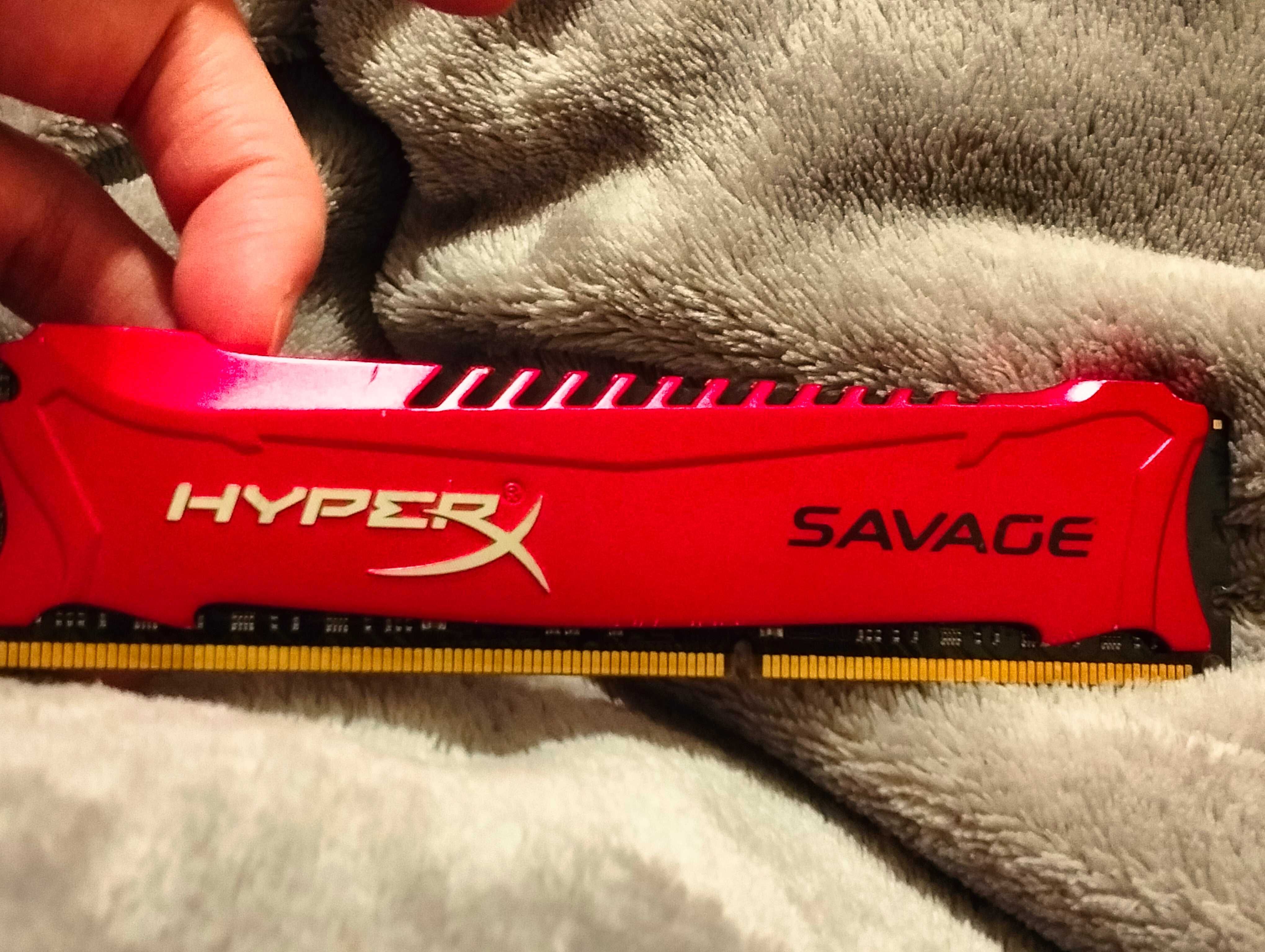 HyperX Savage red DDR3 8Gb /8Гб 1866MHz PC3-12800 Ддр3 з розгоном